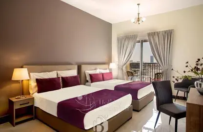 Apartment - 1 Bedroom - 2 Bathrooms for rent in Pantheon Boulevard - Jumeirah Village Circle - Dubai