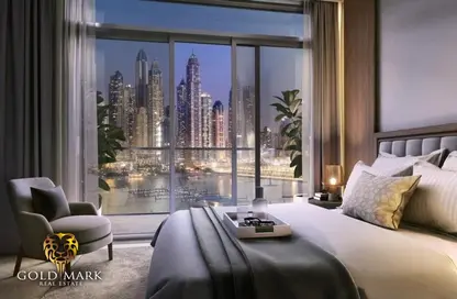 Apartment - 4 Bedrooms - 5 Bathrooms for sale in Palace Beach Residence - EMAAR Beachfront - Dubai Harbour - Dubai