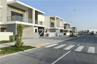 Outdoor Building image for: Villa - 4 Bedrooms - 5 Bathrooms for rent in Redwoods - Yas Acres - Yas Island - Abu Dhabi, Image 1