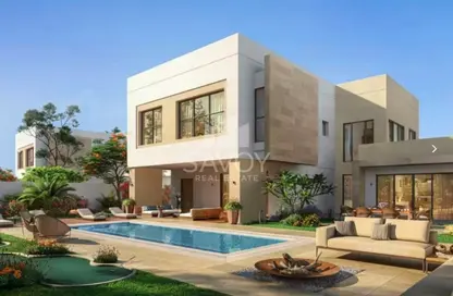 Pool image for: Duplex - 4 Bedrooms - 5 Bathrooms for sale in The Dahlias - Yas Acres - Yas Island - Abu Dhabi, Image 1