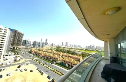 شقة - غرفة نوم - 2 حمامات للبيع في جولف فيو ريزدنس - مدينة دبي الرياضية - دبي