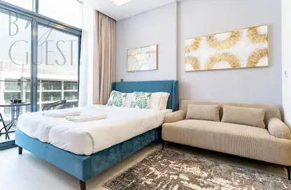Room / Bedroom image for: Apartment - 1 Bathroom for rent in AZIZI Riviera 11 - Meydan One - Meydan - Dubai, Image 1