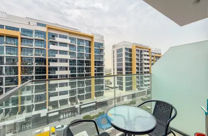 Apartment - Studio - 1 Bathroom for rent in AZIZI Riviera 35 - Meydan One - Meydan - Dubai