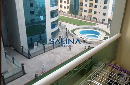 Balcony image for: Apartment - 1 Bedroom - 2 Bathrooms for sale in Orient Towers - Al Bustan - Ajman, Image 1