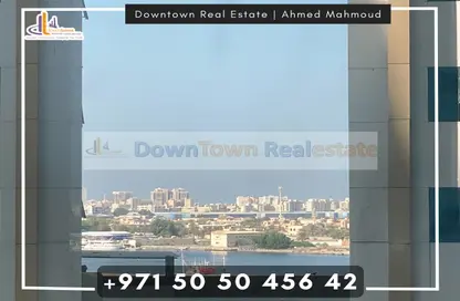 Outdoor Building image for: Apartment - 2 Bedrooms - 2 Bathrooms for sale in Tower B3 - Ajman Pearl Towers - Ajman Downtown - Ajman, Image 1