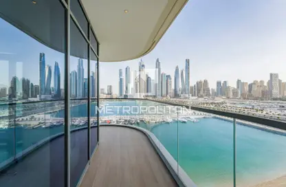 Pool image for: Apartment - 3 Bedrooms - 3 Bathrooms for sale in Marina Vista - EMAAR Beachfront - Dubai Harbour - Dubai, Image 1