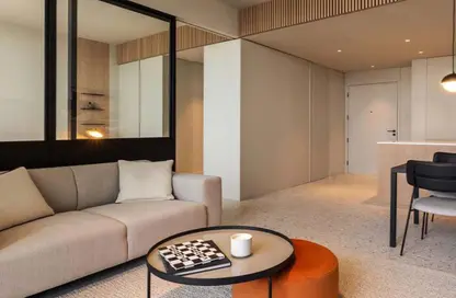 شقة - غرفة نوم - 1 حمام للايجار في رأسًا على عقب - الخليج التجاري - دبي