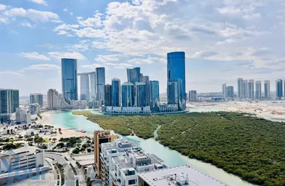 Apartment - 1 Bedroom - 2 Bathrooms for rent in Oceanscape - Shams Abu Dhabi - Al Reem Island - Abu Dhabi