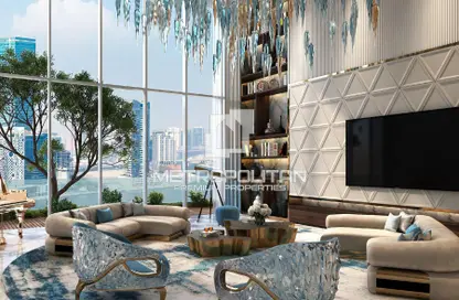 Apartment - Studio - 1 Bathroom for sale in Chic Tower - Business Bay - Dubai