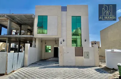 Outdoor House image for: Townhouse - 3 Bedrooms - 4 Bathrooms for sale in Al Zaheya Gardens - Al Zahya - Ajman, Image 1