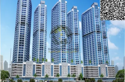 Apartment - 1 Bedroom - 2 Bathrooms for sale in Ajman Creek Towers - Al Rashidiya 1 - Al Rashidiya - Ajman