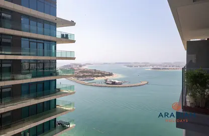 Water View image for: Apartment - 2 Bedrooms - 3 Bathrooms for rent in EMAAR Beachfront - Dubai Harbour - Dubai, Image 1
