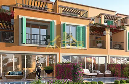 Townhouse - 4 Bedrooms - 3 Bathrooms for sale in Nice - Damac Lagoons - Dubai
