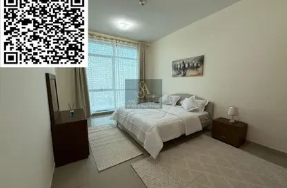 Apartment - 1 Bedroom - 2 Bathrooms for rent in Ajman Corniche Residences - Ajman Corniche Road - Ajman