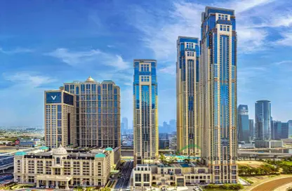 Outdoor Building image for: Apartment - 3 Bedrooms - 4 Bathrooms for sale in Al Habtoor City - Business Bay - Dubai, Image 1