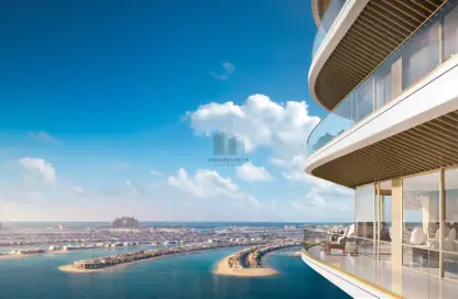 Apartment - 1 Bedroom - 1 Bathroom for sale in Grand Bleu Tower 1 - EMAAR Beachfront - Dubai Harbour - Dubai