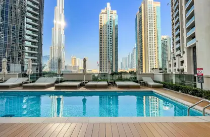 Apartment - 1 Bedroom - 2 Bathrooms for rent in Act Towers - Opera District - Downtown Dubai - Dubai