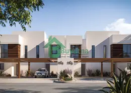Outdoor House image for: Townhouse - 3 Bedrooms - 4 Bathrooms for sale in Noya Viva - Noya - Yas Island - Abu Dhabi, Image 1