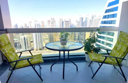 Apartment - 1 Bedroom - 1 Bathroom for rent in Al Shera Tower - JLT Cluster E - Jumeirah Lake Towers - Dubai