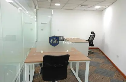 Office Space - Studio - 1 Bathroom for rent in The Binary Tower - Business Bay - Dubai