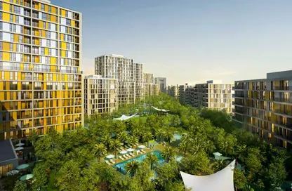 Apartment - Studio - 1 Bathroom for rent in Afnan 1 - Midtown - Dubai Production City (IMPZ) - Dubai