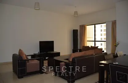 Living / Dining Room image for: Apartment - 3 Bedrooms - 4 Bathrooms for sale in Sadaf 1 - Sadaf - Jumeirah Beach Residence - Dubai, Image 1