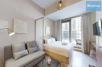 Room / Bedroom image for: Apartment - 1 Bathroom for rent in Sparkle Tower 3 - Sparkle Towers - Dubai Marina - Dubai, Image 1