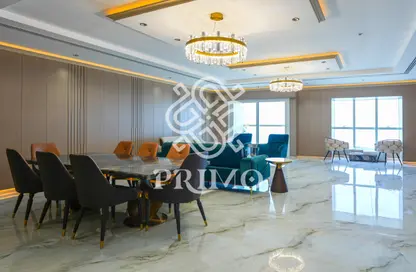 Apartment - 4 Bedrooms - 6 Bathrooms for rent in Elite Residence - Dubai Marina - Dubai