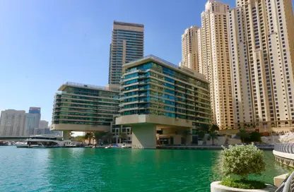 Apartment - 2 Bedrooms - 3 Bathrooms for rent in Marina Quays North - Marina Quays - Dubai Marina - Dubai