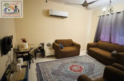 Apartment - 1 Bedroom - 1 Bathroom for rent in Corniche Tower - Ajman Corniche Road - Ajman