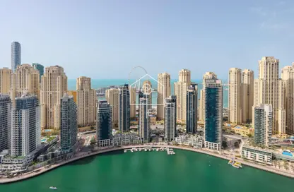 Apartment - 3 Bedrooms - 3 Bathrooms for rent in Vida Residences Dubai Marina - Dubai Marina - Dubai