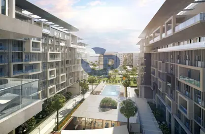 Apartment - 1 Bathroom for rent in Oasis 1 - Oasis Residences - Masdar City - Abu Dhabi