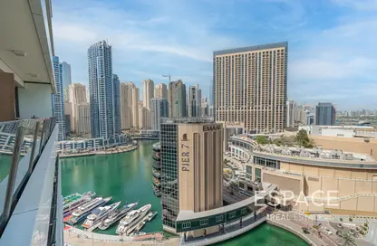Apartment - 2 Bedrooms - 2 Bathrooms for sale in Silverene Tower B - Silverene - Dubai Marina - Dubai