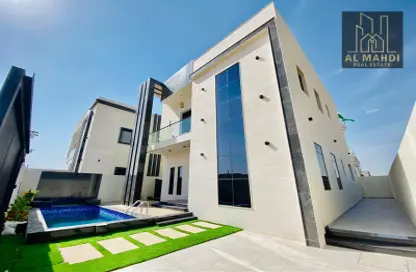 Outdoor House image for: Villa - 4 Bedrooms - 6 Bathrooms for sale in Al Bahia Hills - Al Bahia - Ajman, Image 1