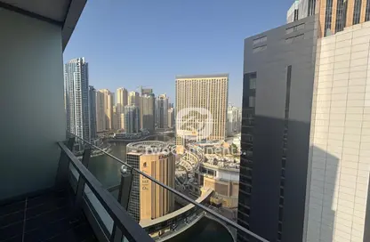 Apartment - 1 Bedroom - 1 Bathroom for sale in Silverene Tower B - Silverene - Dubai Marina - Dubai