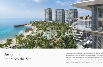 Penthouse - 3 Bedrooms - 4 Bathrooms for sale in Address Residences - Al Marjan Island - Ras Al Khaimah