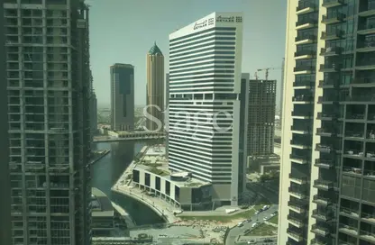 مكتب - استوديو - 1 حمام للايجار في برج بايناري - الخليج التجاري - دبي
