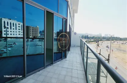 Balcony image for: Apartment - 1 Bedroom - 2 Bathrooms for rent in C105 - Sheikh Rashid Bin Saeed Street - Rawdhat Abu Dhabi - Abu Dhabi, Image 1