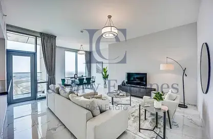 Living Room image for: Apartment - 2 Bedrooms - 3 Bathrooms for sale in Amna - Al Habtoor City - Business Bay - Dubai, Image 1