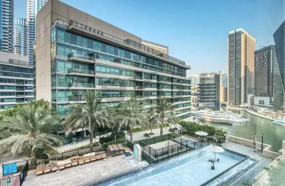 Apartment - 1 Bedroom - 2 Bathrooms for rent in Marina Quays West - Marina Quays - Dubai Marina - Dubai