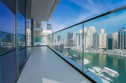 Balcony image for: Apartment - 1 Bedroom - 2 Bathrooms for rent in Vida Residences Dubai Marina - Dubai Marina - Dubai, Image 1