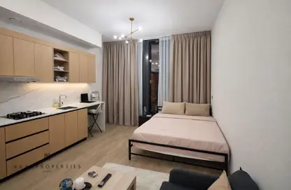 شقة - 1 حمام للايجار في آورا من جروفي - منطقة 14 - قرية جميرا الدائرية - دبي