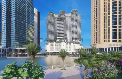 Outdoor Building image for: Apartment - 1 Bathroom for sale in Seven City JLT - Jumeirah Lake Towers - Dubai, Image 1