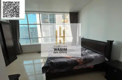 Apartment - 1 Bedroom - 2 Bathrooms for rent in Orient Towers - Al Bustan - Ajman