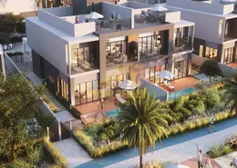 Outdoor House image for: Villa - 4 Bedrooms - 5 Bathrooms for sale in South Bay 3 - South Bay - Dubai South (Dubai World Central) - Dubai, Image 1