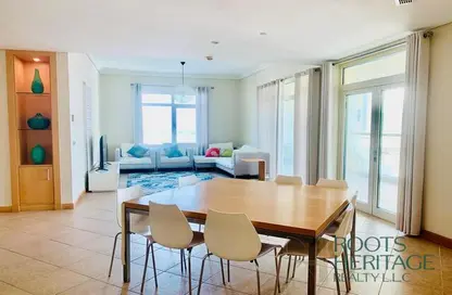 Apartment - 3 Bedrooms - 5 Bathrooms for rent in Al Das - Shoreline Apartments - Palm Jumeirah - Dubai