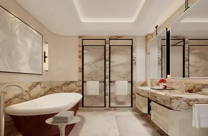 صورة لـ حمام شقة - 3 غرف نوم - 4 حمامات للبيع في فندق وريزيدنس باكارات دبي - برج خليفة - دبي وسط المدينة - دبي ، صورة رقم 1