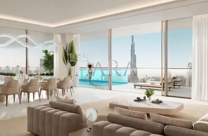 Apartment - 2 Bedrooms - 3 Bathrooms for sale in Fairmont Residences Solara Tower - Downtown Dubai - Dubai