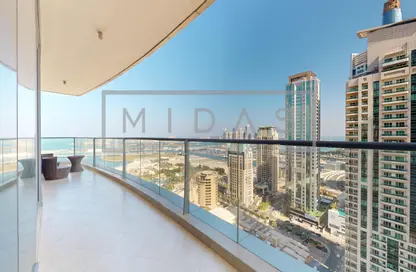Balcony image for: Apartment - 2 Bedrooms - 3 Bathrooms for rent in Trident Grand Residence - Dubai Marina - Dubai, Image 1