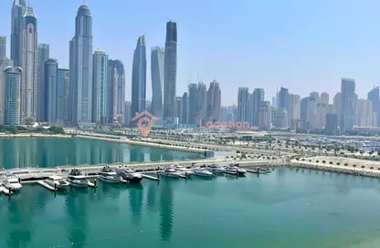 شقة - غرفة نوم - 1 حمام للايجار في مارينا فيستا - إعمار بيتشفرونت - دبي هاربور - دبي